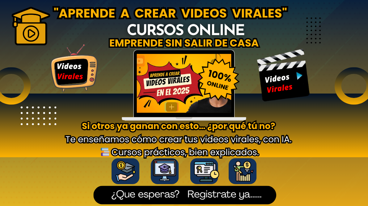 APRENDE A CREAR VIDEOS VIRALES