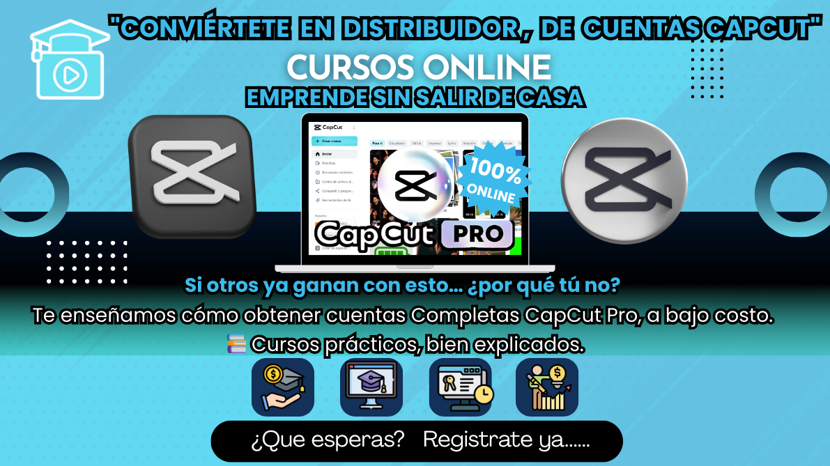 Imagen 1 de METODO CAPCUT PRO 1 MES