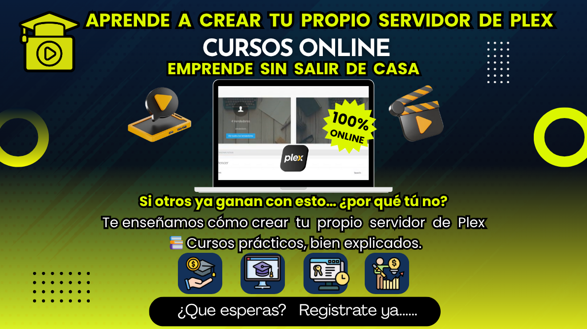 Imagen 1 de CREAR TU PROPIO SERVIDOR DE PLEX